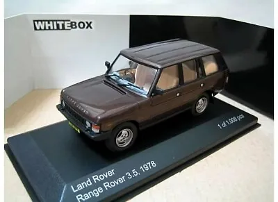 IXO/WHITEBOX 1/43 LAND ROVER RANGE ROVER 3.5 1978 Brown Limited Edition 1008 Pcs • $60