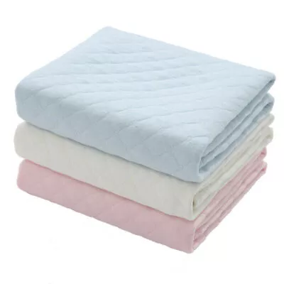 Reusable Washable Sheet Mattress Protector Incontinence Absorbent Bed Pads Mats • £7.51