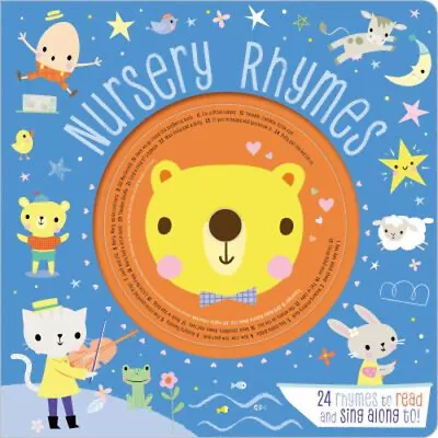 Baby Book Nursery Rhymes With CD Hardcover Ltd. Ltd. Make Believ • $6.81