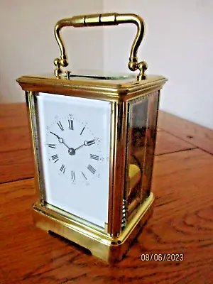 £695 • Buy Arsene Margaine Repeating Carriage Clock, 1890s.