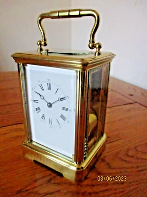 £695 • Buy Arsene Margaine Repeating Carriage Clock, 1890s.