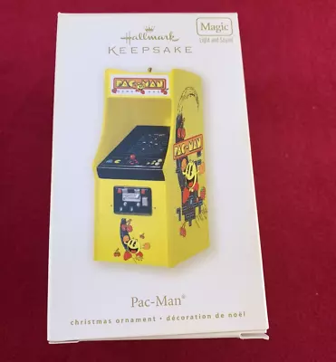 Hallmark PAC-MAN 2008 Keepsake Ornament Magic Light And Sound • $59.99