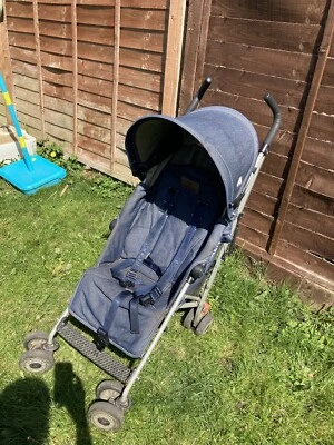 £25 • Buy Maclaren Quest Stroller Blue Denim