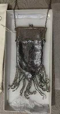 Paco Rabanne X H&M Small Fringed Metal-mesh Bag Brand New • £210