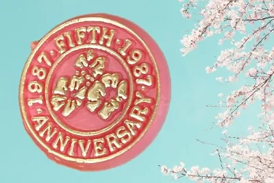 1987 Cherry Blossom Festival - Macon Georgia Plastic Souvenir Collector Pin • $12.95