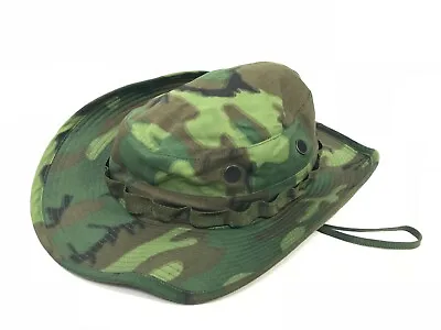 ERDL Camouflage Boonie Hat- Genuine- 7 1/8 MINT 68' • $89.50