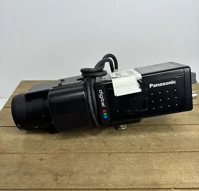 Panasonic GP-KR222 Industrial Color CCD Camera TV Zoom Lens WV-LZ81/6A UNTESTED • $69.99