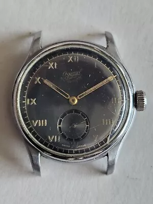 Vintage Swiss Ogival 15 Jewels Manual Wind Men's Watch • $0.99