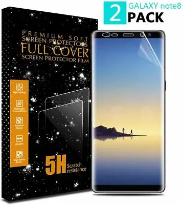 $3.28 • Buy 2-Pack HYDROGEL Screen Protector Samsung Galaxy S20 Ultra S10 S9 S8 Plus Note 20