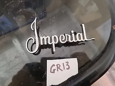 Vintage 1969 Chrysler Imperial Emblem Oem Mopar 3345736 Bin Gr13 • $24.99