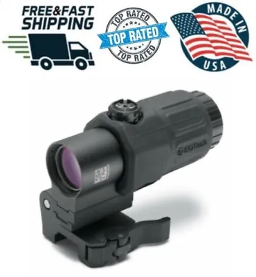 -- NEW -- EOTech L3 G33 G33.STS Switch To Side 3X Magnifier With QD Mount BLACK • $559