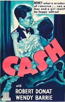 £3.25 • Buy Cash / If I Were Rich DVD - Robert Donat Dir. Korda Vintage British Comedy 1933