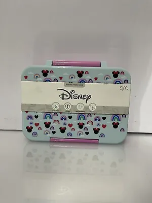 Disney Bento Lunch Box BPA Free Dishwasher Safe 5 Compartments Minni Mouse  • $19.99