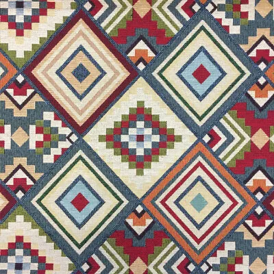 Aztec Luxury Weight Tapestry Upholstery Fabric 54  Wide See Our Video • £2.49