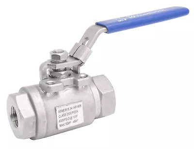 3/8  NPT Stainless Steel Seal-Welded Full Port Ball Valve 6000PSI • $111.06