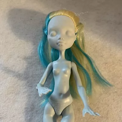 Monster High Blue Lagoons No Make Up Doll No Shoes Made In Indonesia 2016 • $19.75