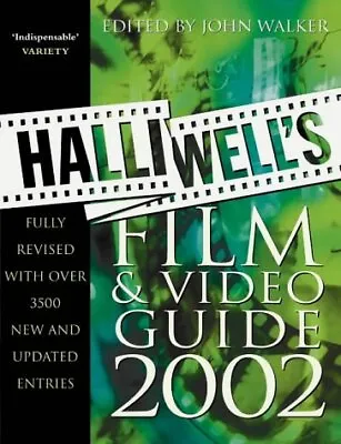 Halliwell’s Film And Video Guide 2002 Paperback Book The Cheap Fast Free Post • £3.49