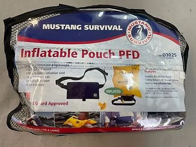 Mustang Survival Manual Inflation Pouch MD3025 Air Force Navy Life Preserver • $60