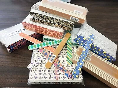 SEALED 10 / 12PCs Design Nail File For Professional Nail Art -Choose Your Design • $8.99