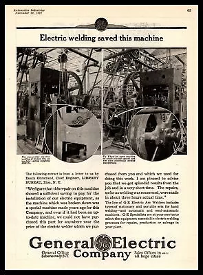 1922 General Electric Arc Welders Semi Automatic Machine Photos Vintage Print Ad • $14.95