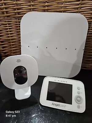 Angelcare AC215 VIDEO MOVEMENT SOUND Baby Monitor 35  DISPLAY SCREEN Sensor Pad • £69.99