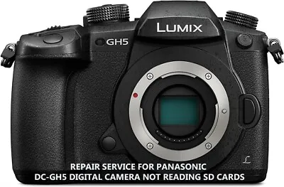 Repair Service For Panasonic Lumix DC-GH5 Digital Camera Not Reading SD Cards • £165
