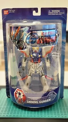 Vintage Gundam Mobile Fighter Shining  Gundam 7.5  Action Figure NIC 2003 • $111