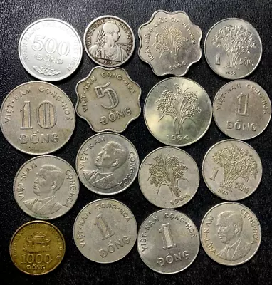 Old VIETNAM Coin Lot - 1939-PRESENT - 16 Excellent Coins - LOT #A15 • $0.99