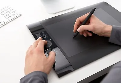 Wacom Intuos 4 Tablet PTK840 Large Size Pad Pl Check Description • $99