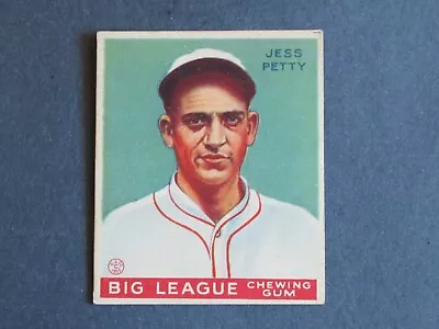 1933 Goudey  # 90 Jess Petty  VG - EX • $79.99