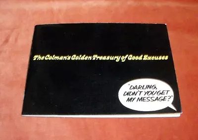 COLMAN'S MUSTARD. HUMOROUS PROMO BOOKLET ILLUSTRATED By  LARRY  CARTOONS. 1971 • £7