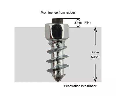 IGrip Standard Screw Studs 11mm 100pcs ST-11100 • $68.99