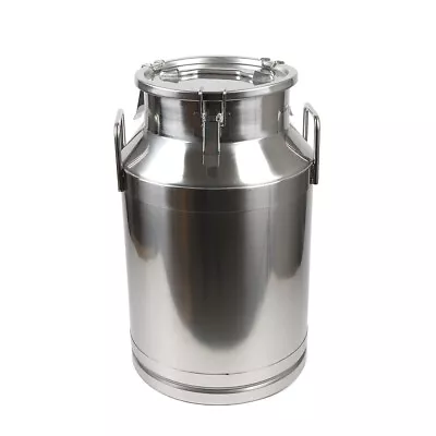 40L/10.56 Gallon 304 Stainless Steel Milk Can - Heavy Duty Milk Jug Milk Bucket  • $98.80