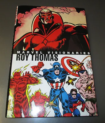 2006 Roy Thomas Marvel Visionaries HC/DJ VF+/FVF • $29.25