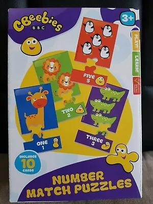 CBeebies Number Match Puzzles Educational Kids • £3.99