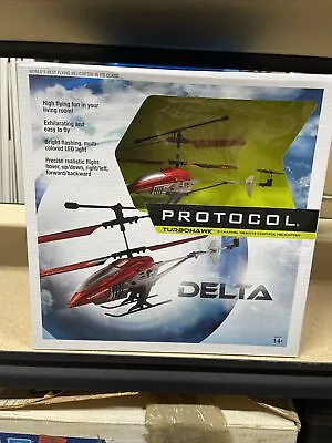 Protocol TurboHawk Alpha White Remote Control Helicopter High Flying • $18