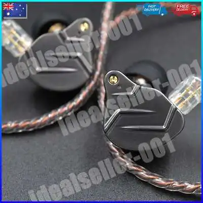 - KZ ZSN Pro In Ear Monitor Headphones Noise Cancelling Wired Headphone 3.5mm Pl • $34.86