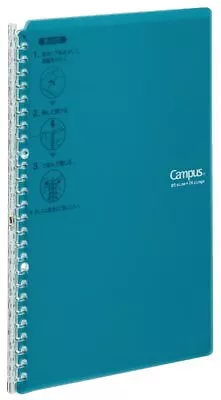 Campus Smart Ring Binder B5 Blue Green Binder Notebook Up To 25 Sheets 26 Ho... • $13.45