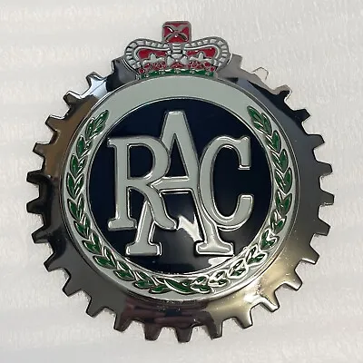 RAC Royal Automotive Club Car Club Grill Badge 1960s VINTAGE Style Emblem • $21.99