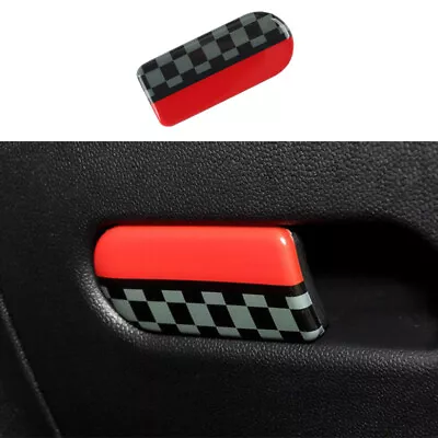 For Mini Cooper Countryman F60 JCW-Style Co-Pilot Glove Boxes Handle Cover Trim • $31.69