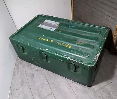 Vintage A&S Tribal Military Aluminum Medical Supply Chest Storage Box Container • $180