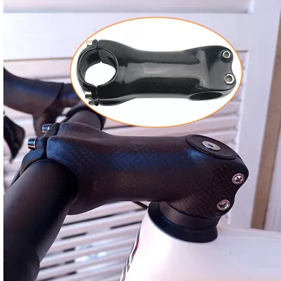 Carbon Stem 60/70/80/90/100/110/120mm Road Bike Stem 28.6mm Bicycle Stem 31.8mm • $28.99