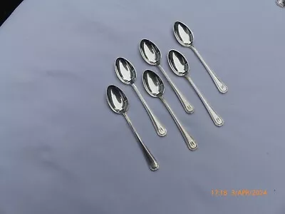 6 Silver Plate Mappin & Webb  Athenian  Pattern Teaspoons • £18