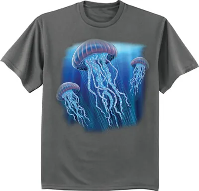 Jellyfish Shirt Mens Graphic Tee Clothing Apparel • $11.95