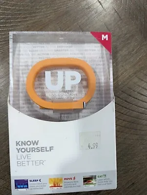 New UP By Jawbone Fitness Band Activity Tracker - Orange - Medium • $8