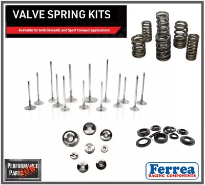 Ferrea Valves Springs Retainers Kit Honda H22A H22A4 H22A1 H22 Prelude DOHC VTEC • $1165