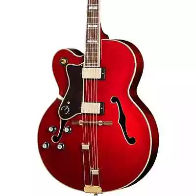 Epiphone Broadway Left-Handed Hollowbody Electric Guitar Wine Red • $969