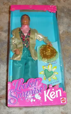 Vintage 1993 Barbie Locket Surprise Ken Doll Mib Nrfb New • $19.99