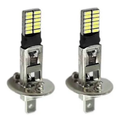 2x H1 24-LED Car Fog Light + Driving Light Bulb Bright White 6000K • $6.95