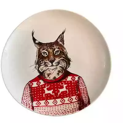 Rachel Kozlowski X West Elm Decorative Collectible Lynx Salad Plate • $28